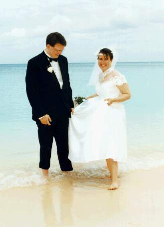 Alec & Jill on the Beach